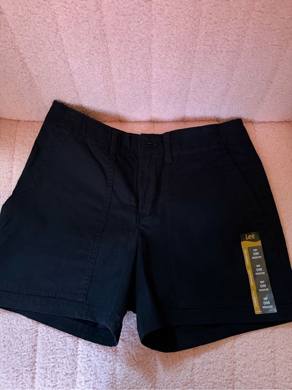 Lee Women's Black Utility Shorts
